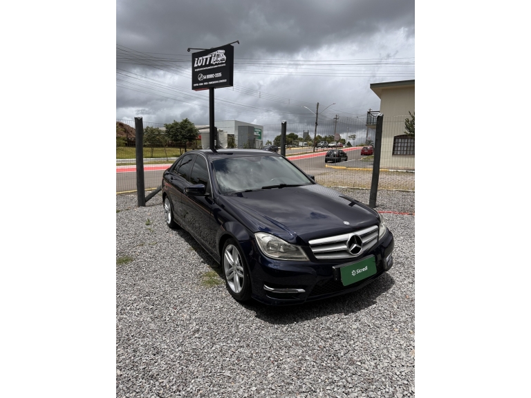 MERCEDES-BENZ - C 180 - 2014/2014 - Azul - R$ 79.900,00