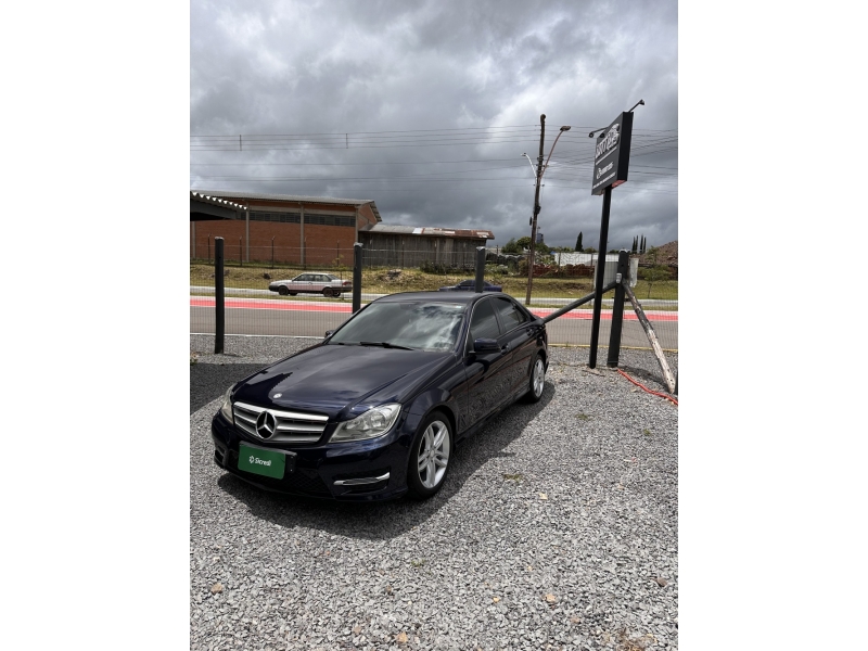 MERCEDES-BENZ - C 180 - 2014/2014 - Azul - R$ 79.900,00